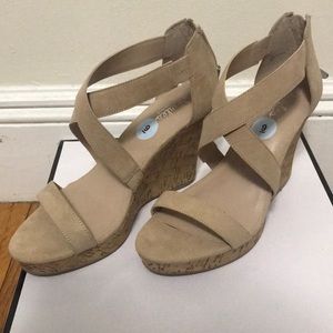 Tan wedges